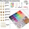 6000+PCS Clay Beads Bracelet Making Kit,24 Color DIY Flat Preppy Beads for Friendship Jewelry Making,Polymer Heishi Beads with Charms Gifts for Teen Girls Crafts for Ages 4-12